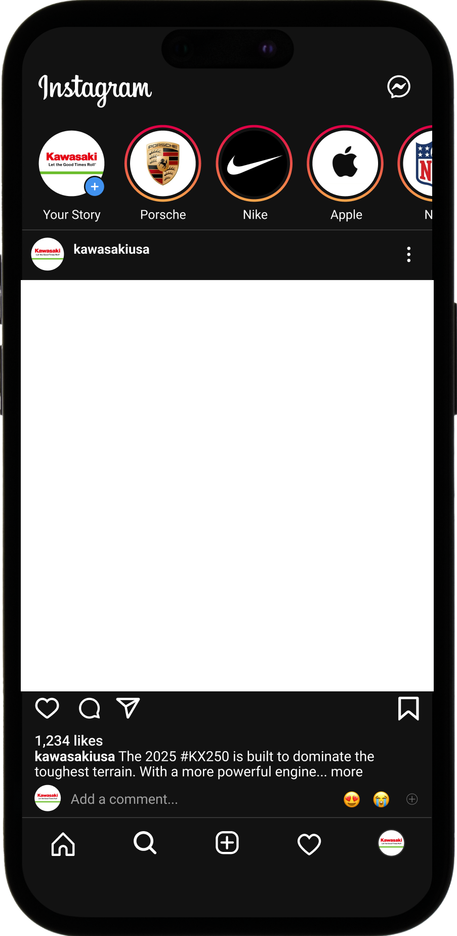 Phone frame
