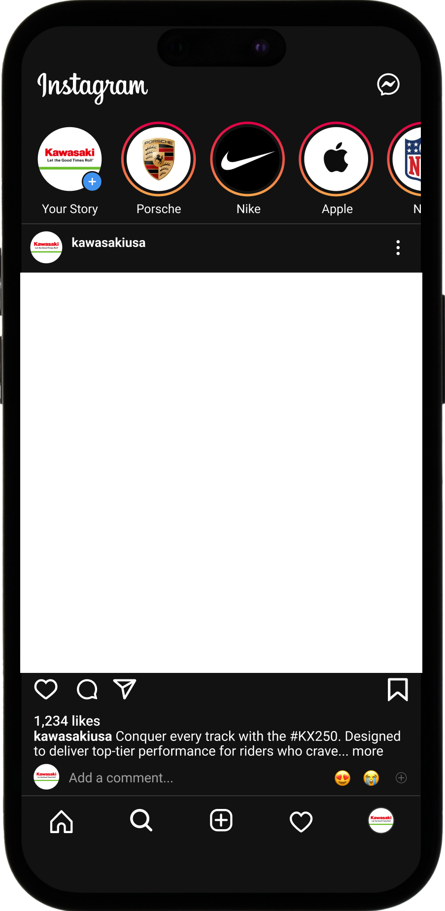 Phone frame