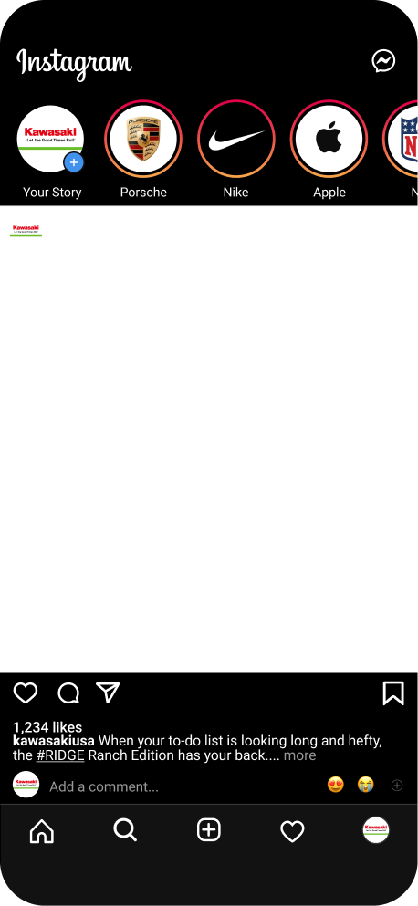 Phone frame