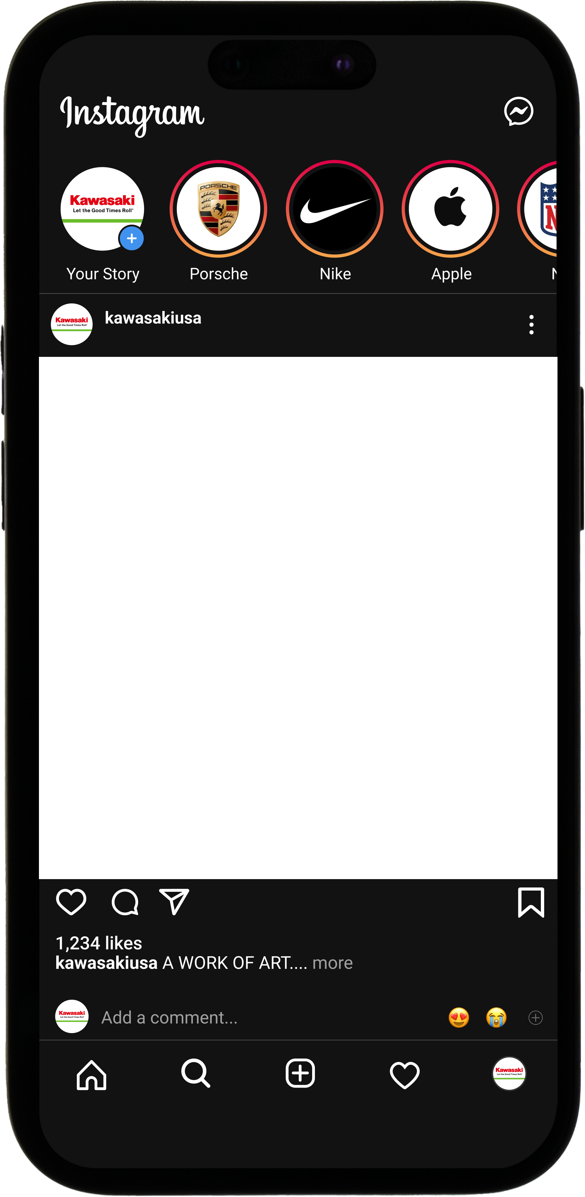 Phone frame